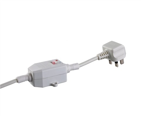 230V 10A二極斷英式分體不防水不超溫插頭